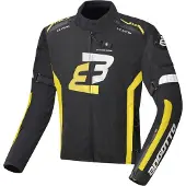 Bogotto GPX Wasserdichte Schwarz Neon Gelb Motorrad Textiljacke Größe S