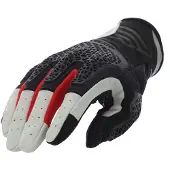 Acerbis Crossover Schwarz Grau Rot Handschuhe Größe 3XL