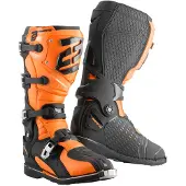 Bogotto MX-7 S Motocross Stiefel Schwarz Orange Größe 43