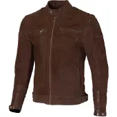 Merlin Torsten TFL D3O Motorrad Lederjacke, braun, 4XL
