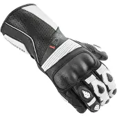 Bogotto Sprint Perforierte Schwarz Weiß Handschuhe Größe XS