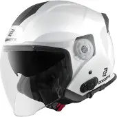 Bogotto H586 BT Solid Weiß Bluetooth Jethelm Größe M