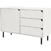 Tenzo Corner Anrichte Metall/Holzwerkstoff 118x43x77,5 cm