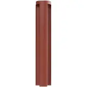 LUCANDE LED Wegeleuchte Raiku , braun / rost, Aluminium, Modern, LED Außenleuchte