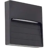 LINDBY LED-Außenwandleuchte Elissa, schwarz, Kunststoff, CCT