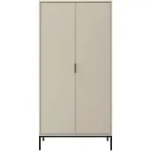 Petits-meubles Schrank Seattle mit 2 Türen, Kaschmir, 205.4cm