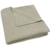 Jollein Decke Basic Knit, Olive Green
