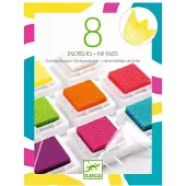 Djeco 8 Stempelkissen Neon