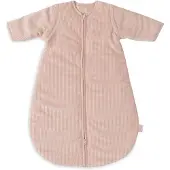 Jollein Schlafsack mit abnehmbaren Ärmeln Rund 90 cm, Rib Wild Rose