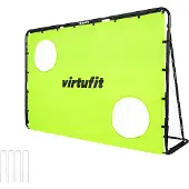 VirtuFit Fußballtor mit Zielwand 120 x 180 cm