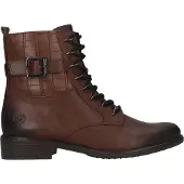 Remonte Damen Echtleder Stiefelette schwarz, Damen:38 EU