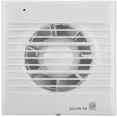 Soler & Palau Kleinraum-Ventilator Decor-100 CZ (weiß) 230V, 50Hz Umgebungstemperatur 40° C