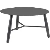 Brafab Loungetisch Vannes 75 x 50 x 75 cm Aluminium Anthrazit