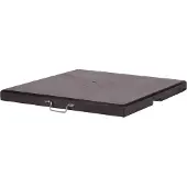 Platinum Sonnenschirmständer Milano | Schwarz poliert Granit | 90 kg90 kg