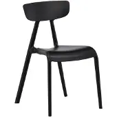 Venture Home Stuhl Ursholmen Schwarz 2er-Pack