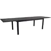 Brafab Lomma Ausziehtisch Aluminium 194-312x100x73 cm