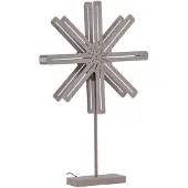 Ebuy24 Säfsen Weihnachtsstern Tischlampe mocca.