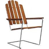 Grythyttan Stålmöbler Grythyttan - A3 Liegestuhl, Teak