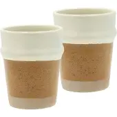 Villa Collection Tassen Evig Amber Cream 0,35 L (2er-Set)