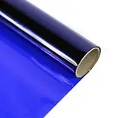 Tutorcraft Zellophan Blau Unbeschichtet 2 m