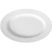 Hendi Platte oval Karizma 290x220x27 mm Porzellan