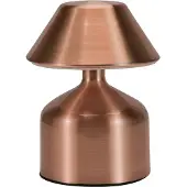 Luxus Europe - Tischlampe Touch Micky Rosé - Kabellose LED-Tischlampe für den Innenbereich – USB-C wiederaufladbar