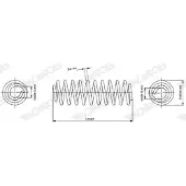 Monroe Fahrwerksfeder SPRINGS SP5048