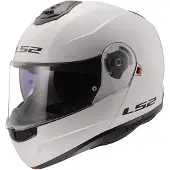 LS2 FF908 Strobe II Solid Klapphelm, weiß, L (59/60)