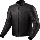 REV'IT! Revit Morgan Motorrad Textiljacke, schwarz, 48
