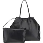GUESS Shopper Handtasche Eco Victtoria Black : schwarz-00 Farbsortierung: schwarz-00