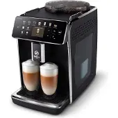 Saeco GranAroma SM6580/00 Kaffeevollautomat, Espressomaschine, 1,8 l, Kaffeebohnen, Eingebautes Mahlwerk, 1500 W, Grau