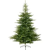 Everlands künstlicher Weihnachtsbaum Tannenbaum Grandis fir Ø 132 cm H 180 cm