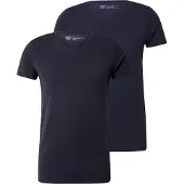 Petrol Industries T-Shirt Packung, 2er-Pack, V-Ausschnitt