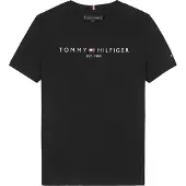 Tommy Hilfiger T-Shirt Essential KS0KS00210 Schwarz Regular Fit