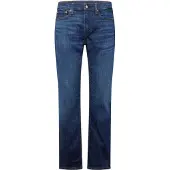 Levi's 5-Pocket-Jeans "513 SLIM STRAIGHT", Herren, Gr. 34, Länge 32, blau (tree topper adv), Denim/Jeans, Obermaterial: 89% Baumwolle, 9% Polyester, 2% Elasthan, Jeans 5-Pocket-Jeans