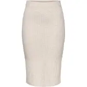 ONLY Bleistiftrock Emma 15233600 Beige Slim Fit