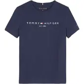 Tommy Hilfiger T-Shirt Essential KS0KS00210 Dunkelblau Regular Fit 152