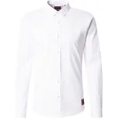 HUGO Extra Slim-Fit Hemd aus Stretch-Baumwoll-Canvas Grösse S