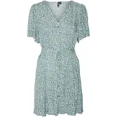 Vero Moda Minikleid "VMALBA SS SHORT DRESS WVN NOOS" Viskose, slim fit
