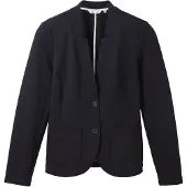 Tom Tailor Sweatblazer "Fitted" mit aufgesetzten Taschen und Struktur
