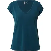 Pieces Pckamala T-shirt Mit V-ausschnitt | Blau | S