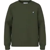 Name it Sweatshirt "NKMVIMO für Jungen mit Bündchen und klassischer Form", unifarben, casual, regular fit, Baumwollmischung, Rundhals