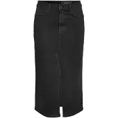 Noisy May Jeansrock Kath 27030078 Schwarz Regular Fit