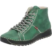 Rieker Damen Stiefelette mit Schnürung sportliches Design 71510, Größe:38 EU, Farbe:Grün
