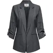 ONLY Kurzblazer "ONLKAYLE-ORLEEN 3/4 BLAZER TLR NOOS" Materialmix, regular fit