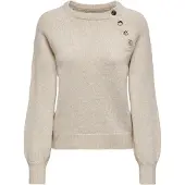 ONLY Pullover ONLEMMA LS BUTTON ONECK KNT damen