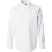 Levi's Levis Langarmhemd "AUTHENTIC BUTTON DOWN" mit Ton-in-Ton Logostickerei auf der Brust