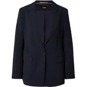 BOSS Regular-Fit Blazer aus knitterfreiem Krepp Grösse 36