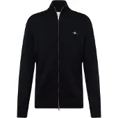 Gant Sweatjacke Cotton Cardigan Herren Black-L