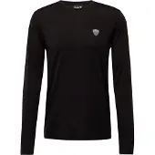EA7 für Herren. 8NPT17_PJRGZ Train Premium T-shirt schwarz (S), Lässig, Sportlich, Multisport, Viskose, Langarm